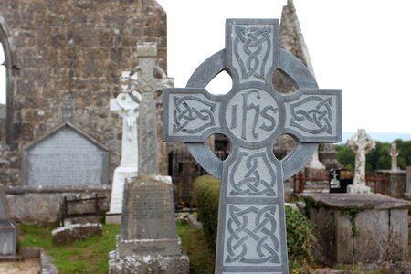 Cemetery ruin tombstone