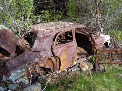 Car rust and time photo