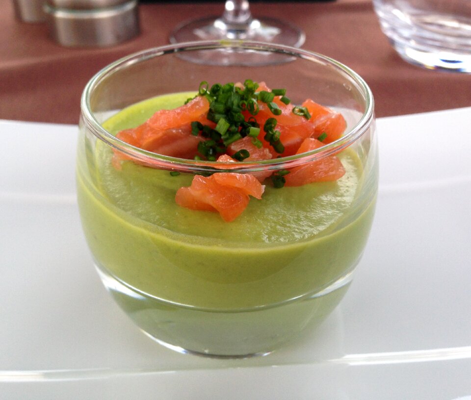 Salmon entry restaurant