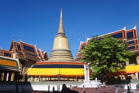 Thailand temple pagoda krung thaep photo