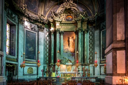 Saint-sulpice paris france photo