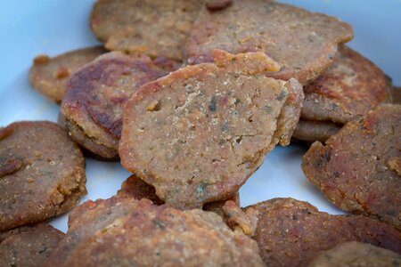 Fried cereals getreidebratling photo