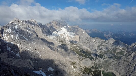 Mountains alpine weather stone photo
