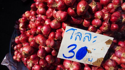 Price marked price vegetable