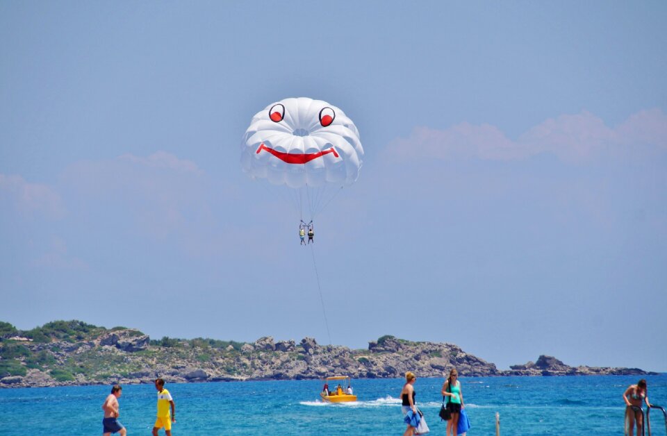 Water sport fun parachute