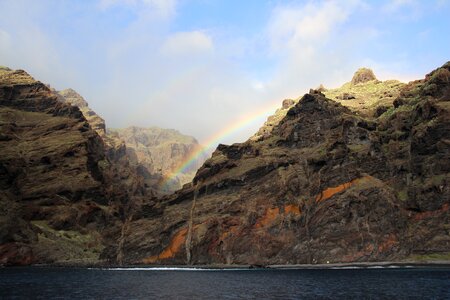 Nature landscape cliff photo