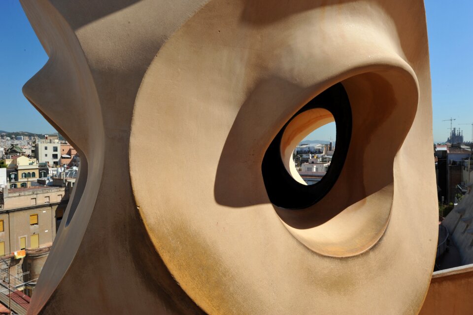 Terrace architecture barcelona