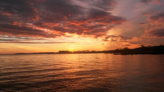 Sunset lake balaton alsóörs