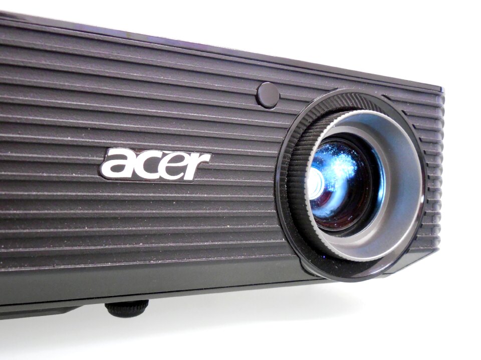 Beamer presentation projection