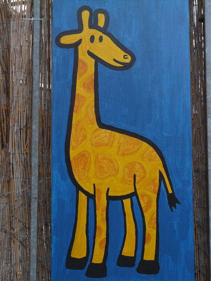 Image paint cartoon character