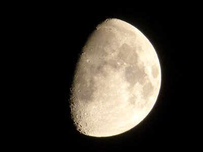 Night lunar moonlight photo