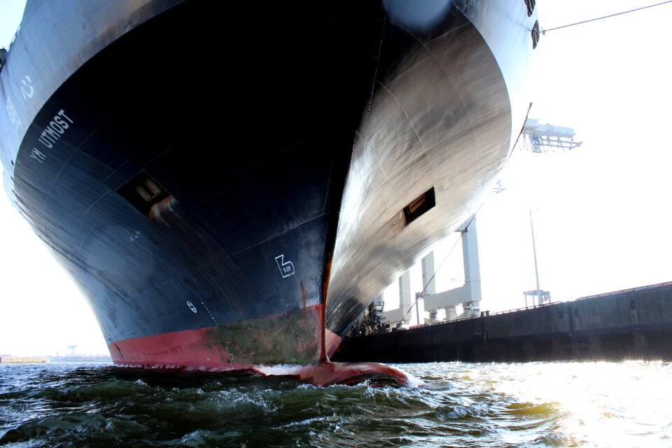 Elbe hamburg container
