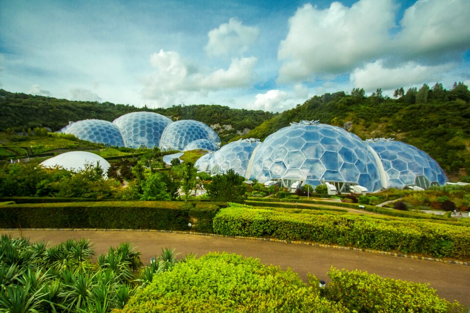 Greenhouse eden project cornwall