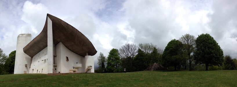 Ronchamp concrete