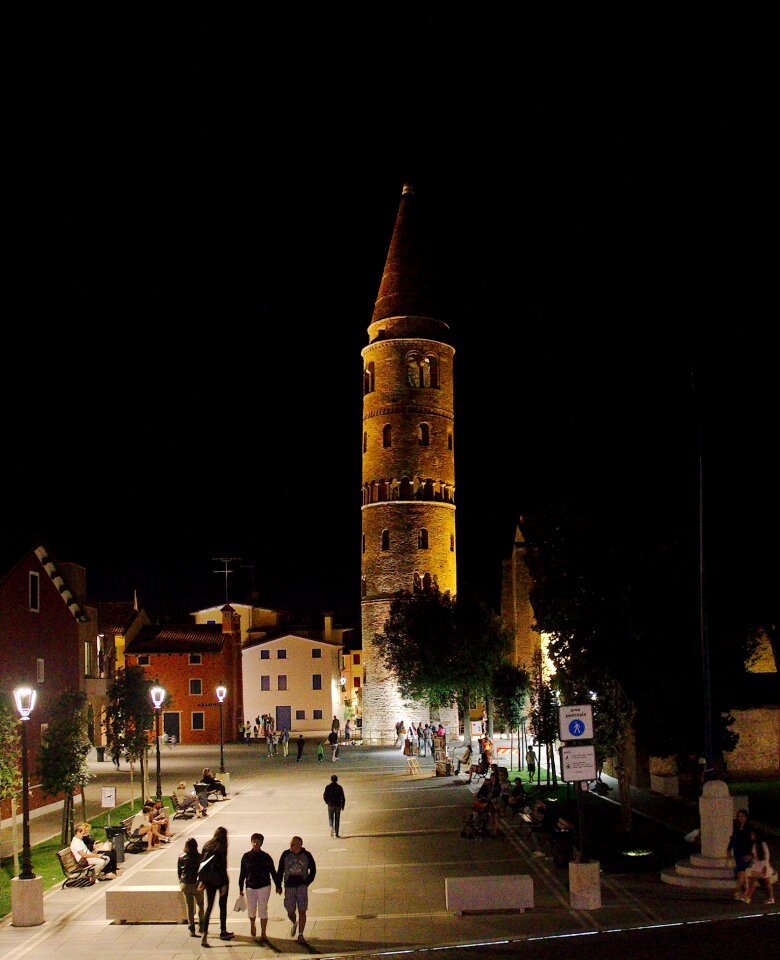 Italy piazza church