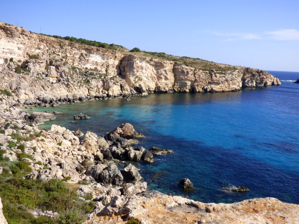 Sea blue europe
