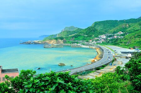 Jinguashih landscape sea view photo