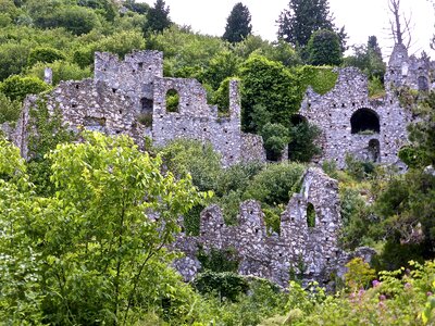 Walls old rock photo