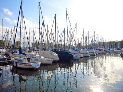 Boats lake constance germany