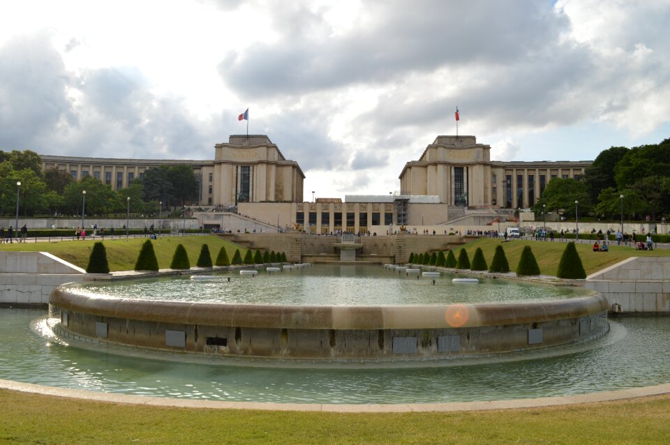 Paris trocadéro basin