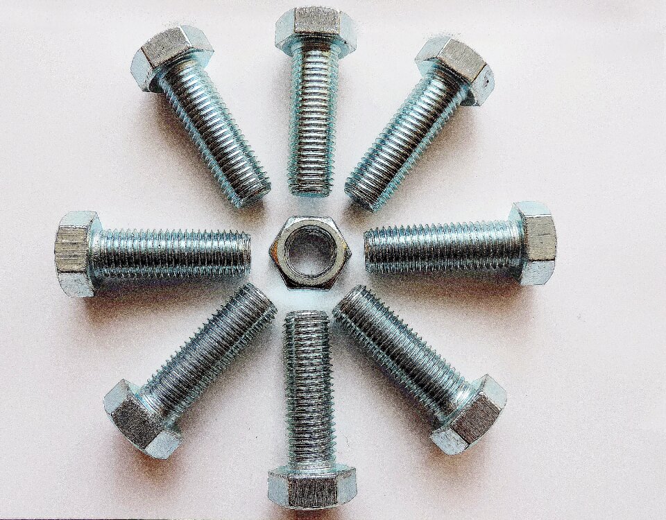 Screw metal thread