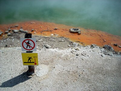 Rotorua thermal wonderland hotpool