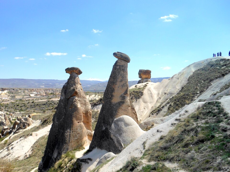 Rock formations nature tuff rock formation photo