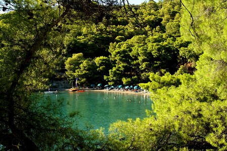 Beach greece sea photo