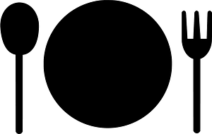 Tableware - Spoon, Fork, and Plate