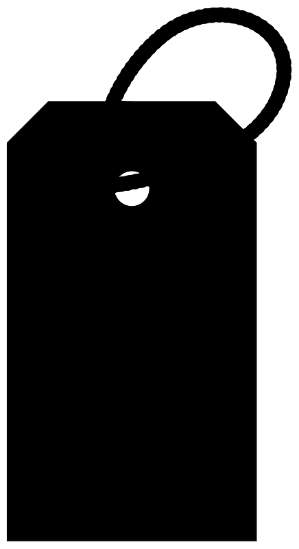 Clothing Label with Rope