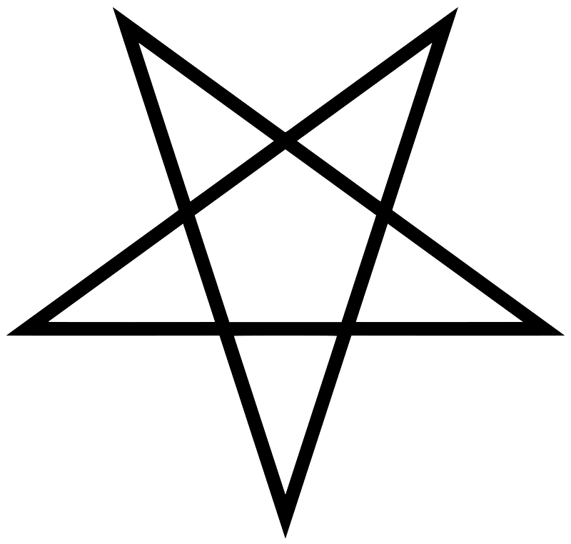 Upside Down Pentagram