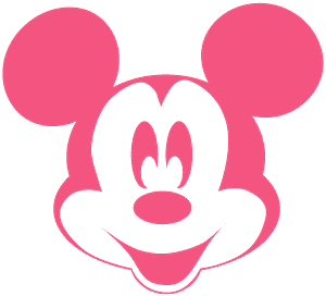 Mickey Maus Kopf - Kostenlose Vektor-Silhouetten auf creazilla.com, image size:300x272