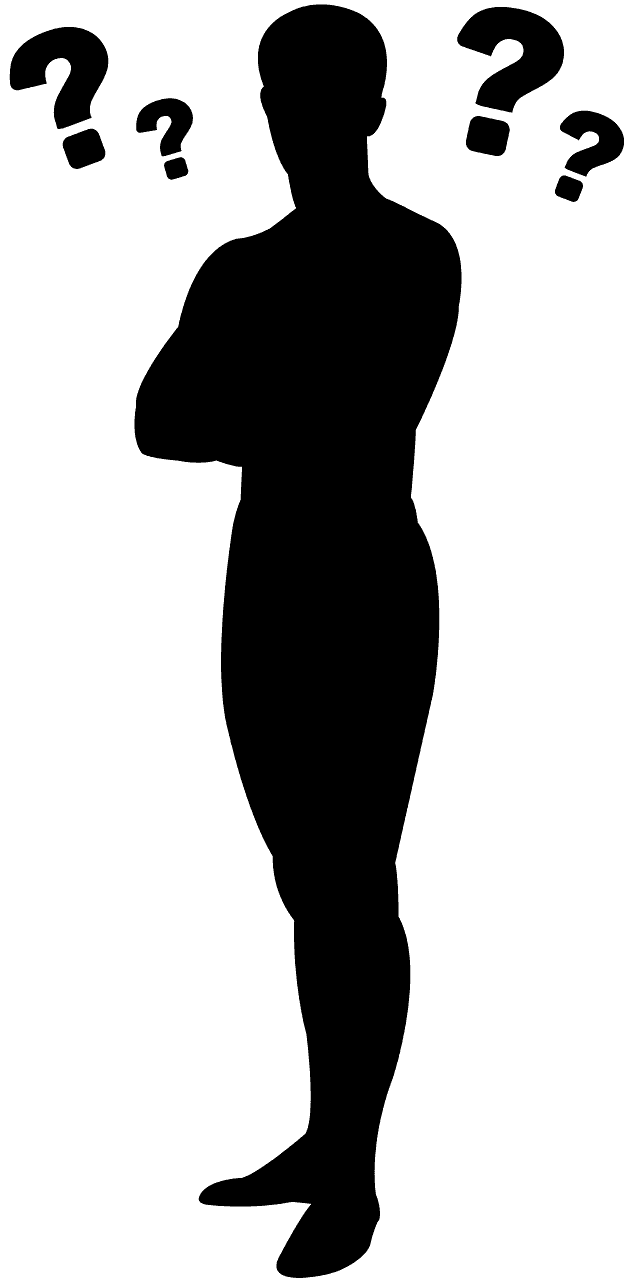 Man with Question Mark