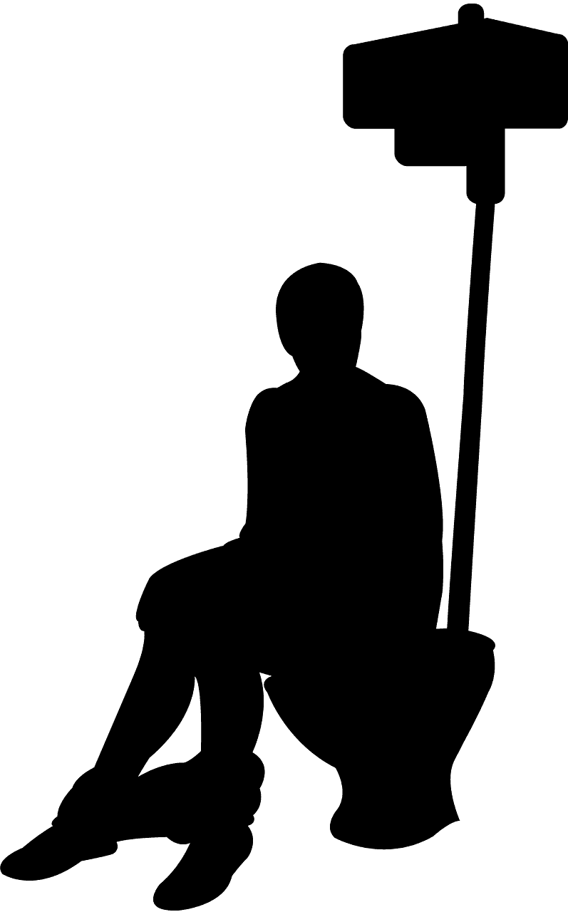 Man on Toilet