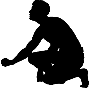 Man Kneeling