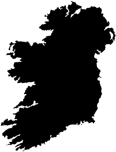 Mappa dell'Irlanda