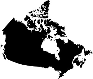 Mappa del Canada