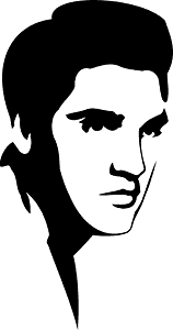 Elvis Presley Stencil