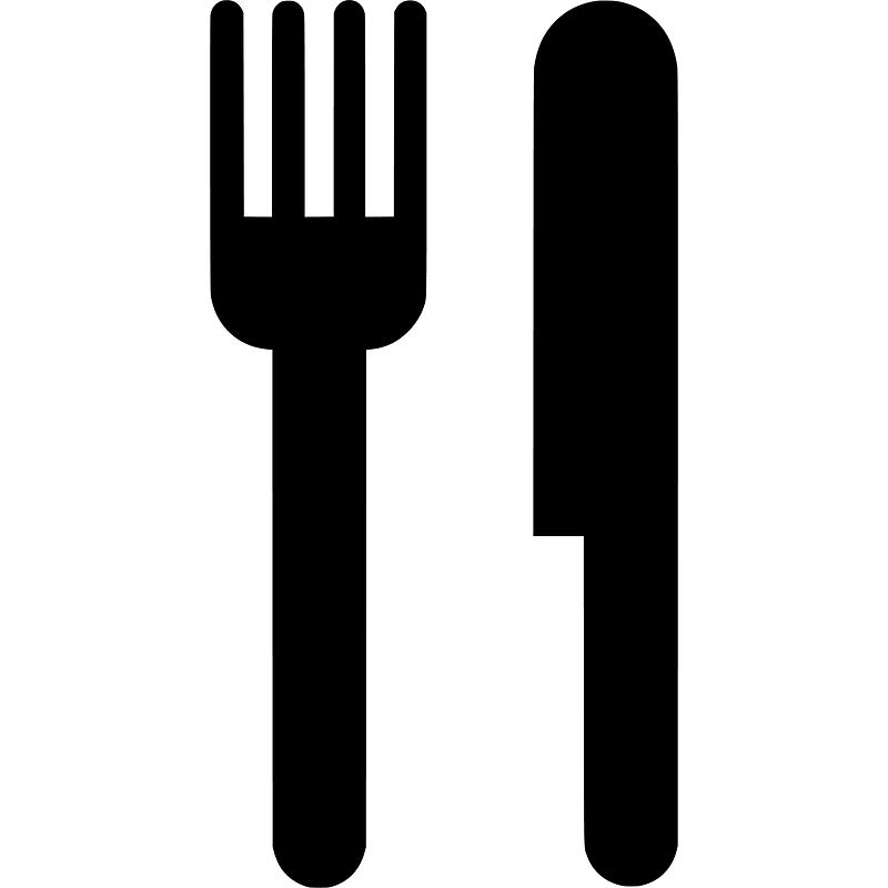 Fork and knife