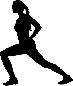 Woman Exercising