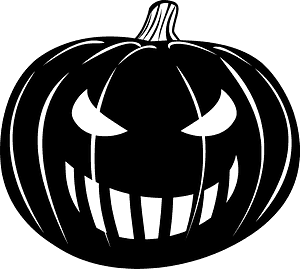 Grinning Jack-O'-Lantern