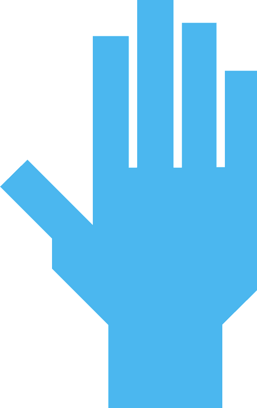 Stylized palm
