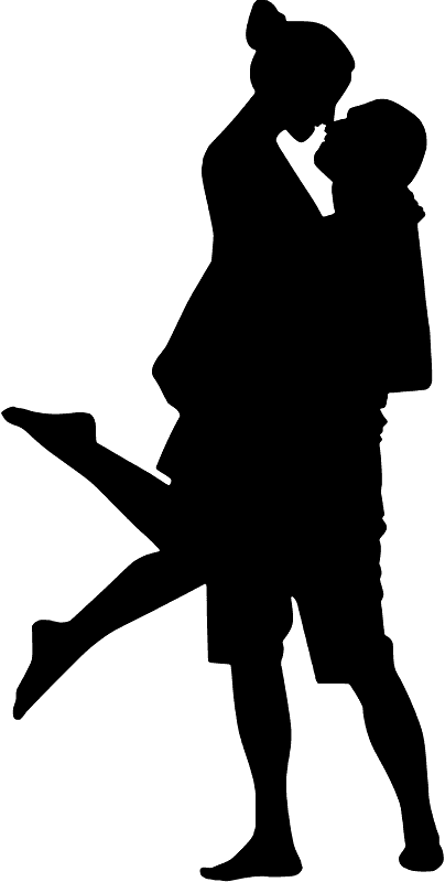 Couple kissing
