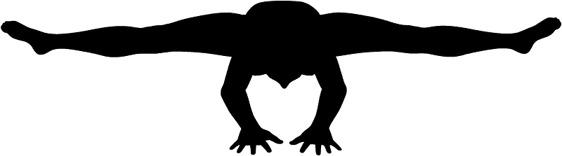 Person doing yoga