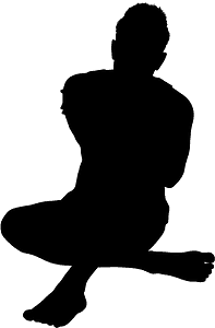 Man sitting