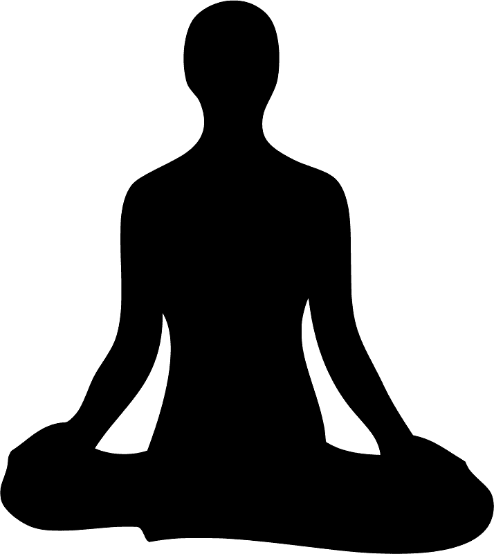 Meditation - Free vector silhouettes on creazilla.com