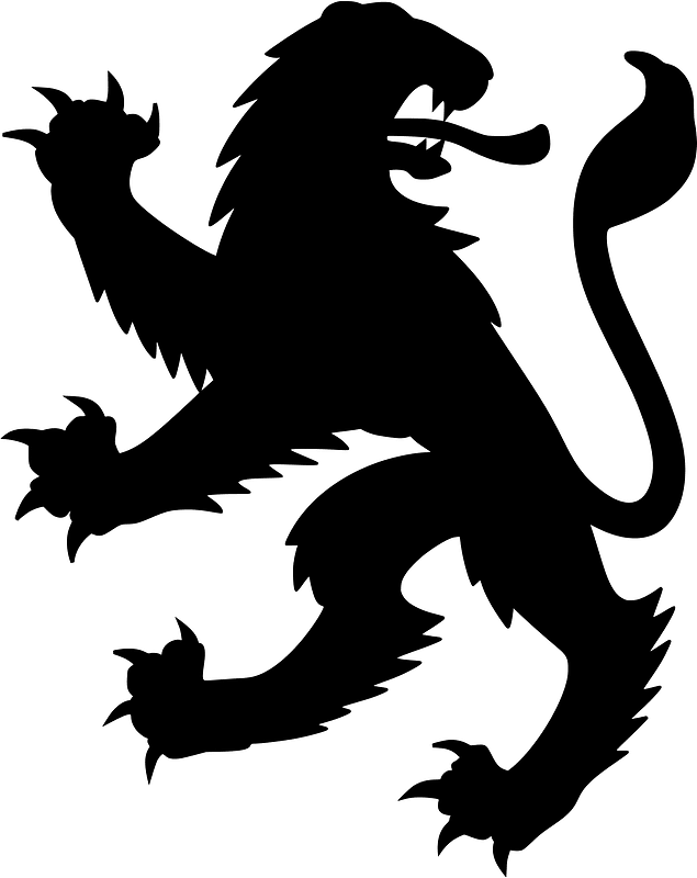 Heraldic lion