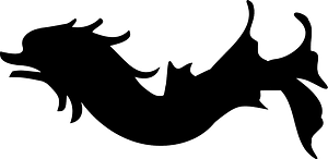 Heraldic Dolphin