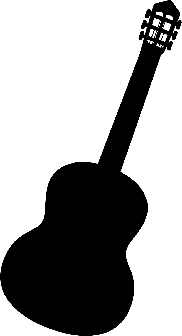 Guitar music background