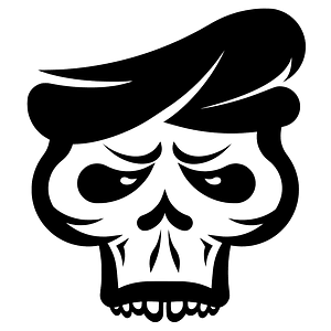 Soldier skull with beret